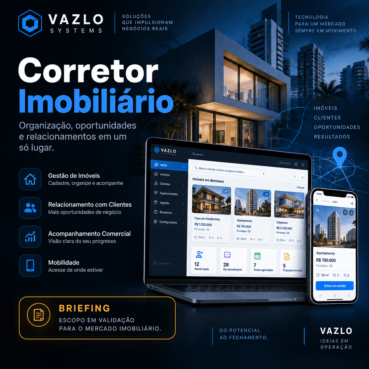 Arte conceitual — Corretor Imobiliário